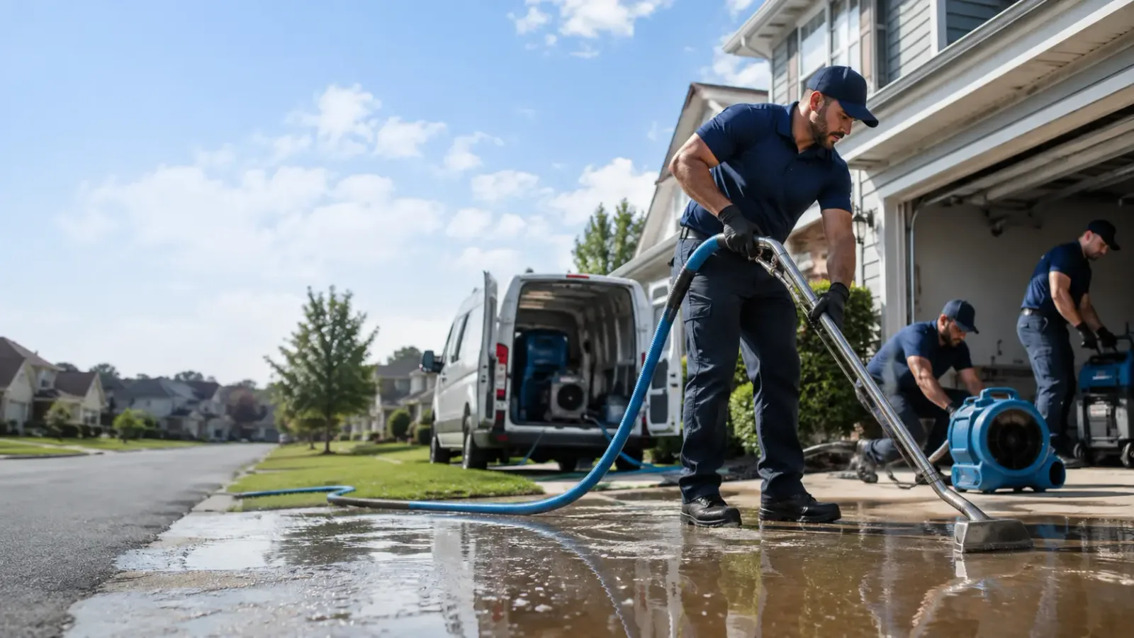 Flood Damage Restoration in Brook, IN
